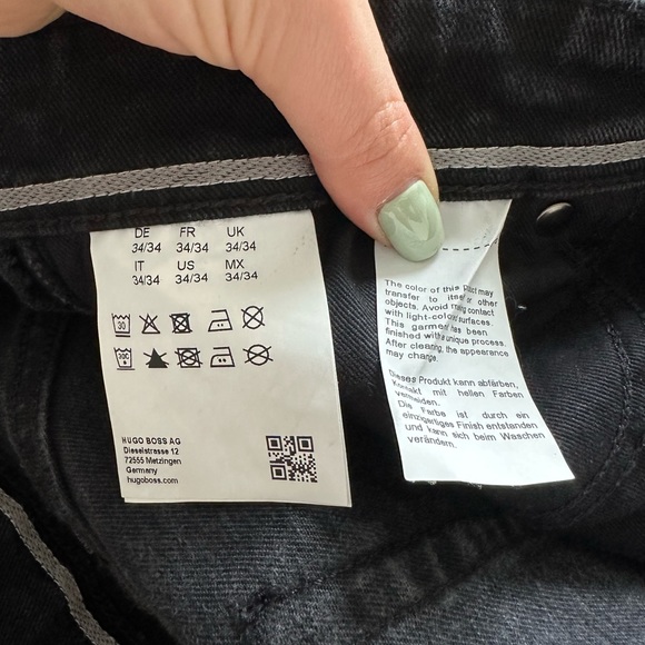 Hugo Boss Men’s Black Denim Jeans - Picture 4 of 8